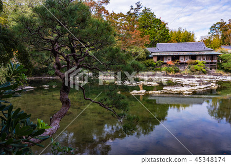 (Shizuoka Prefecture) Mishima City Rakujuen Garden Kohamaike and Rakujukan (Shizuoka Prefecture) Mishima City Rakujuen Garden Kohamaike and Rakujukan 45348174