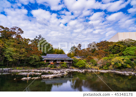(Shizuoka Prefecture) Mishima City Rakujuen Garden Kohamaike and Rakujukan (Shizuoka Prefecture) Mishima City Rakujuen Garden Kohamaike and Rakujukan 45348178