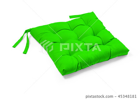 chair cushion isolated on white background chair cushion isolated on white background 45348181