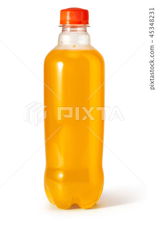 orange drink in bottle 45348231