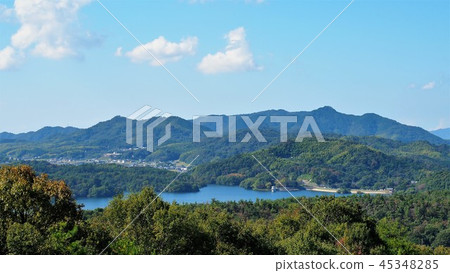 Manno pond 1 from the viewpoint of Manno park 45348285