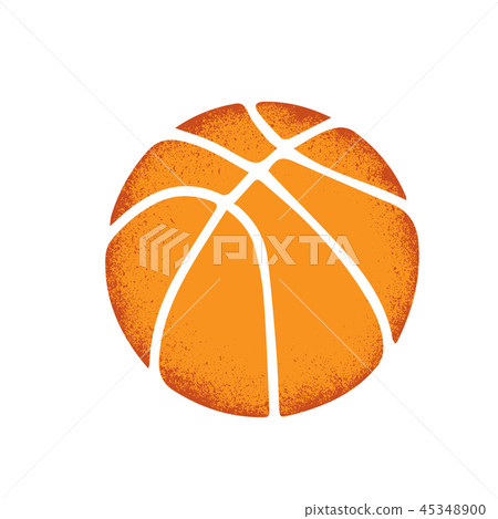 Basketball grunge sign 45348900