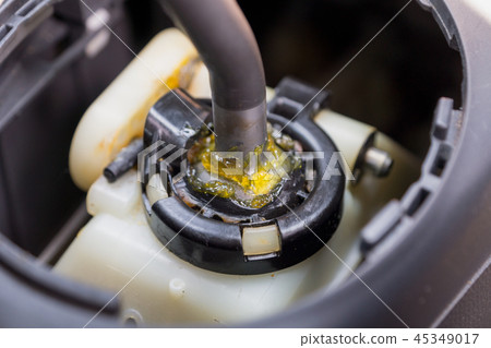 Car shift knob grease up 45349017