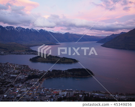新西蘭皇后鎮日落 新西蘭皇后鎮日落 45349856