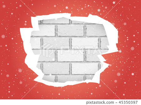torn red wallpapers brick wall torn red wallpapers brick wall 45350397
