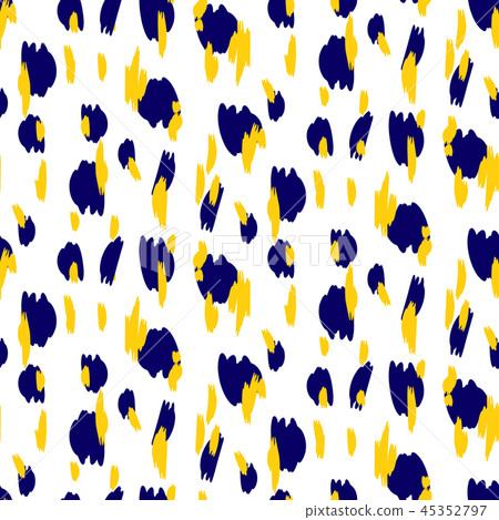 Abstract seamless animal skin vector pattern. 45352797