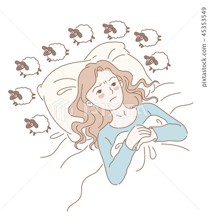 入睡困難 45353549