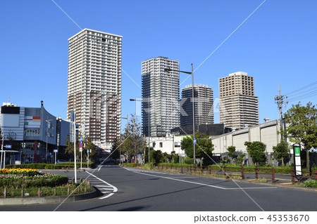 南千住站東口再開發區荒川區街景 45353670