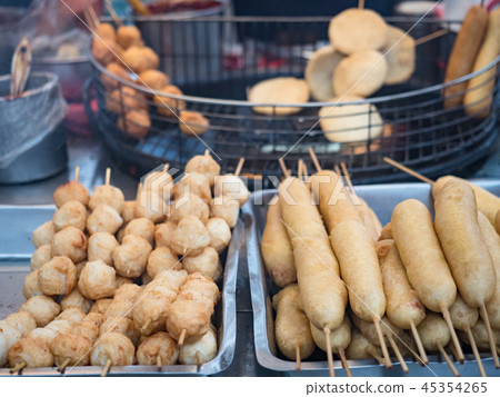 Sausages on a bbq tags 45354265