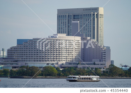 都市風景東京灣Odaiba Rinkai子中心 都市風景東京灣Odaiba Rinkai子中心 45354440