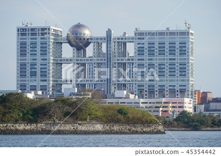 都市風景東京灣Odaiba Rinkai子中心 都市風景東京灣Odaiba Rinkai子中心 45354442