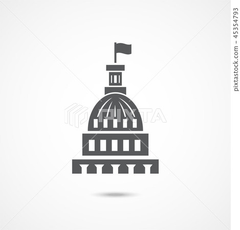 White house icon White house icon 45354793
