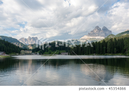 Lago Misurina in the Italian Dolomites 45354866