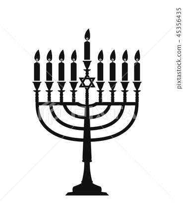 vector hanukkah menorah vector hanukkah menorah 45356435