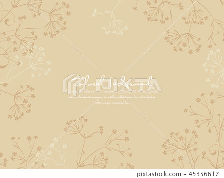 Background from silhouettes of flowers Background from silhouettes of flowers 45356617