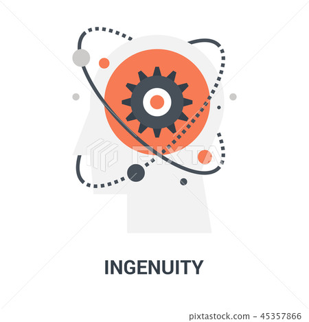 ingenuity icon concept 45357866