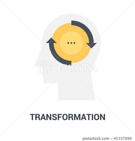 transfrormation icon concept 45357890