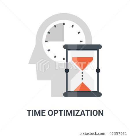 time optimization icon concept time optimization icon concept 45357951
