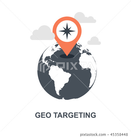 Geo Targeting icon concept 45358448