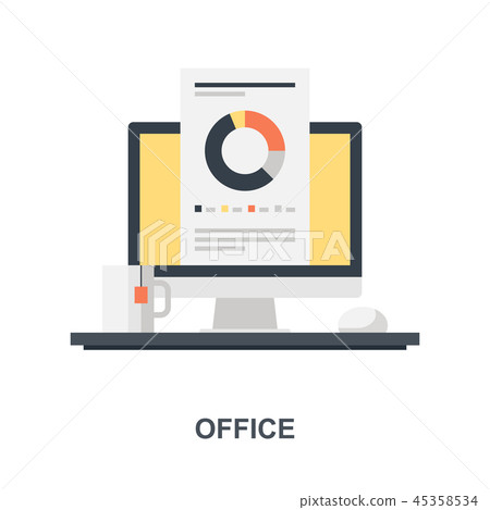 Office icon concept 45358534