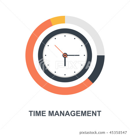 Time Management icon concept Time Management icon concept 45358547