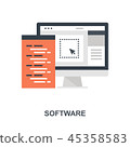Software icon concept 45358583