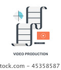 Video Production icon concept 45358587