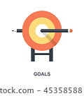 Goals icon concept 45358588