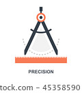 Precision icon concept 45358590