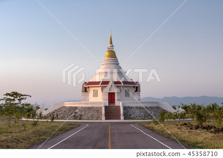 temple on top of a mountain 45358710