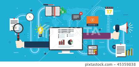 Financial investment, analytics with growth report 45359838