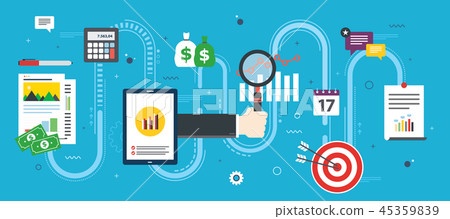 Financial investment, analytics with growth report 45359839
