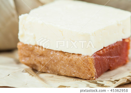 Traditional Colombian sweet called bocadillo 45362958