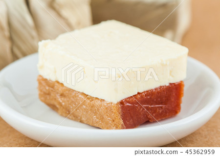 Traditional Colombian sweet called bocadillo 45362959