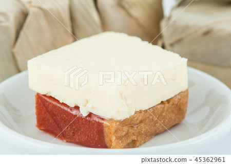 Traditional Colombian sweet called bocadillo 45362961