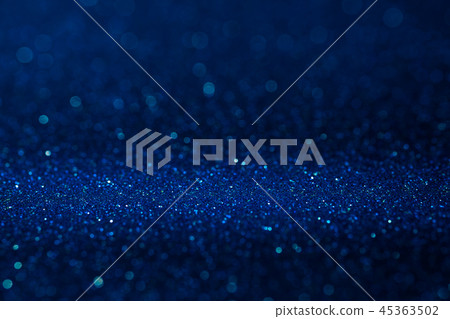 Abstract dark navy blue sparkling glitter wall 45363502