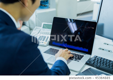 Businessman, stock, investment image Businessman, stock, investment image 45364885