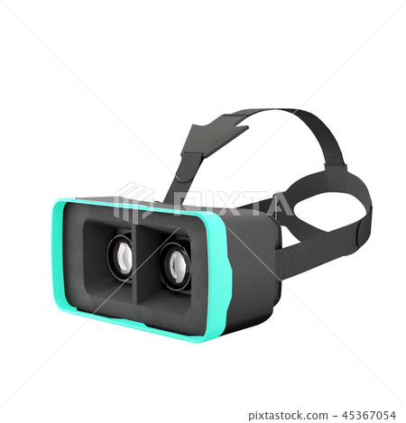 VR Goggles Headset Isolated 45367054
