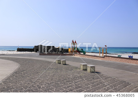 Kwak Ji and Water Beach, White Sand, Rural, Sand, Sea, 45368005