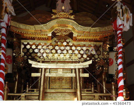Shinto shrine of "Tsuyama Tokumori Shrine", one of the three major shrines in Japan Shinto shrine of "Tsuyama Tokumori Shrine", one of the three major shrines in Japan 45368473