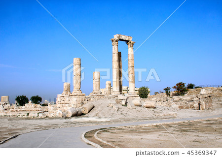 Temple of Hercules in Amman Citadel, Amman, Jordan 45369347
