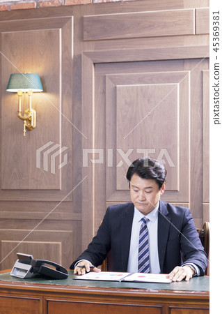 Businessman, Business, CEO, President, Representative, Office, Office, Office Businessman, Business, CEO, President, Representative, Office, Office, Office 45369381