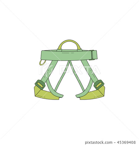 Climbing harness icon 45369408
