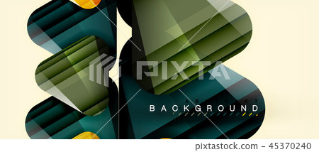 Geometric abstract background, triangles Geometric abstract background, triangles 45370240