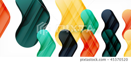 Colorful glossy arrows abstract background Colorful glossy arrows abstract background 45370520