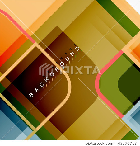 Square geometric abstract background, paper art design for cover design, book template, poster, cd Square geometric abstract background, paper art design for cover design, book template, poster, cd 45370718