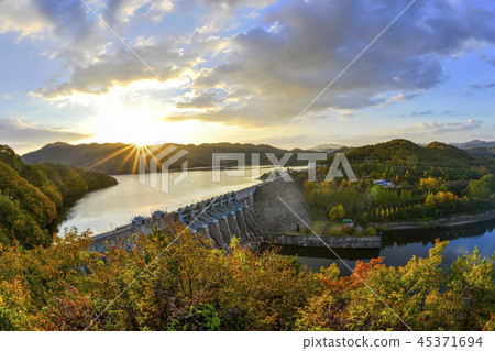 Daecheong Dam, Daecheong Lake, Cheongju City, Chungbuk Province Daecheong Dam, Daecheong Lake, Cheongju City, Chungbuk Province 45371694