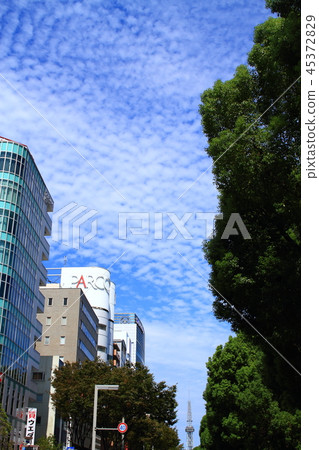 Nagoya city city landscape Nagoya city city landscape 45372829