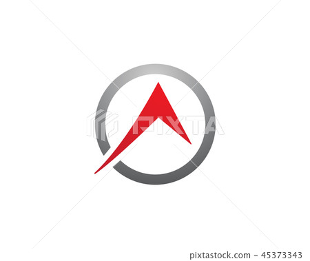 A Letter Logo Template A Letter Logo Template 45373343