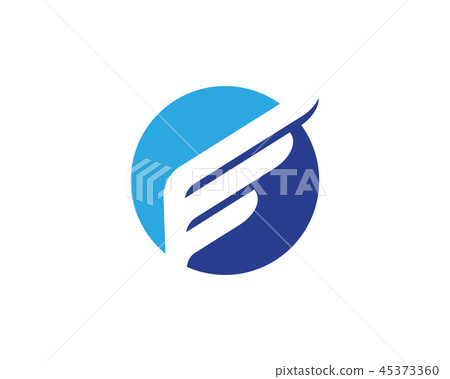 Wing Falcon Logo Template vector Wing Falcon Logo Template vector 45373360